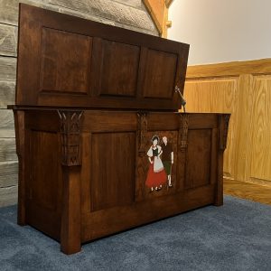 774814819-img_3092 Illumination cherry wood with Swiss costume printed into wood in Michael’s cherry stain