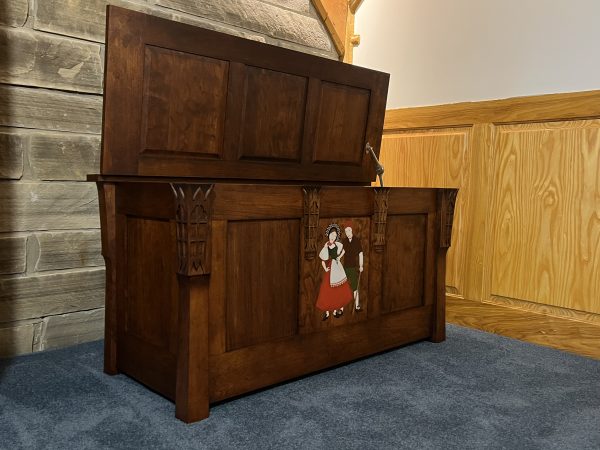 774814819-img_3092 Illumination cherry wood with Swiss costume printed into wood in Michael’s cherry stain